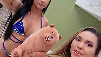 My Cuddly Toy Fondles Her... Bolivianamami.Tv - Lesbian