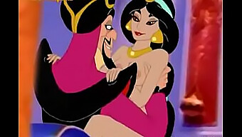 Sultan'S Erotic Fantasy In A Cartoon Rendition Of Aladdin