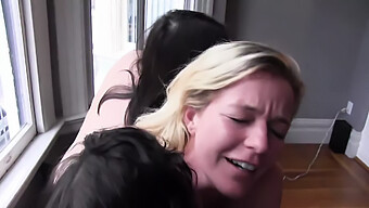 Lesbian Trio Indulges In Steamy Group Session With Toys