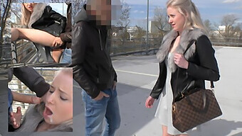 Deepthroat Und Orale Creme-Pie Mit Einem Großen Schwanz