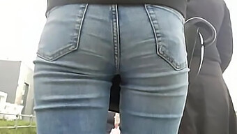 Jeans And Ass On Display In Public