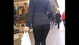 Fitness Enthusiast In Form-Fitting Leggings