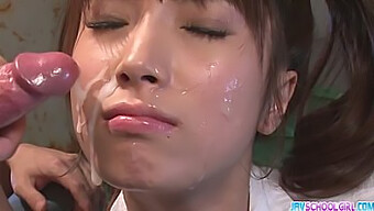 Hinata Tachibana'S Intense Pleasure From Asian Sperm On Her Face