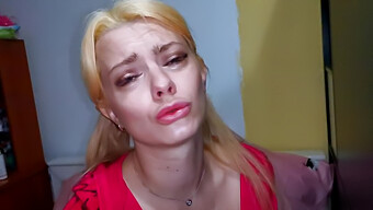 Russian Teen Drifts Fantasy Of Brutal Oral Sex With Stepbrother