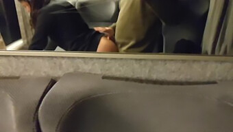 Sensual French Amateur, Solveig, Gets Analed On A Train By A Random Guy