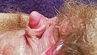 Masturbation Masterpiece: Big Clit Orgasm In Extreme Close Up