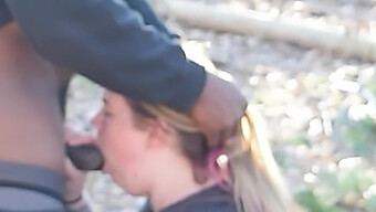 Blonde Bbw Gets A Mind-Blowing Outdoor Head