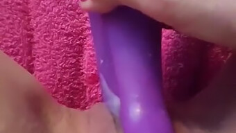 Sensual European Woman Explores Pleasure With A Vibrator