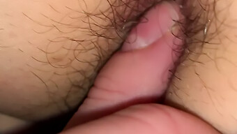 Amateur Video Of A Hairy Wife'S Anal Play