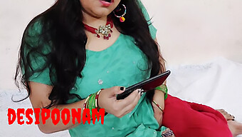 การ Penetration ทางทวารหนักที่โหดร้ายของ Desi Poonam ด้วยคําพูดลามก