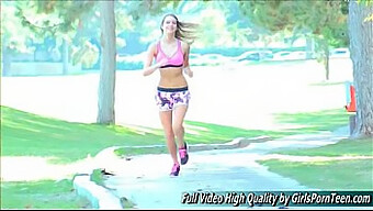 Kenna'S Outdoor Adventure: Amateur Teen Explores Her Sexual Desires On A Golf Course