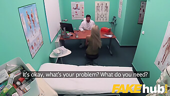 Czech Blonde Woman Performs Oral Sex On Doctor And Swallows His Ejaculation