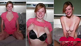 Le Charme Rousse De Mia Collins Brille Dans Cette Vidéo De Fellation Faite Maison