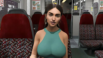 Watch A Stunning Indian Beauty In A Train Encounter - Part 1