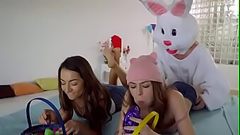 Lily Adams Và Alex Blake'S Easter Anal Và Creampie